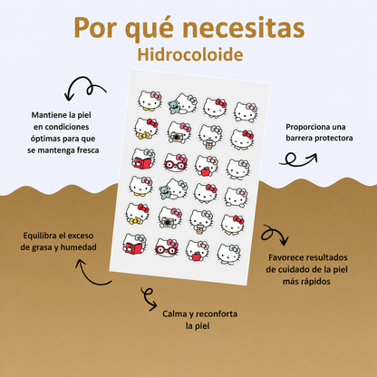 Parches para Acné Hidrocoloide Hello Kitty Sanrio