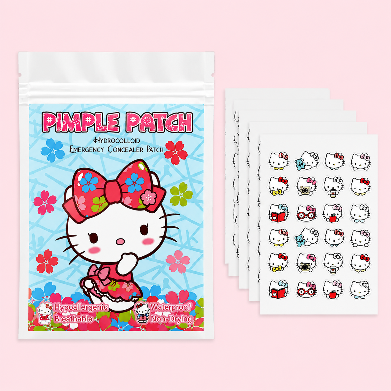 Parches para Acné Hidrocoloide Hello Kitty Sanrio