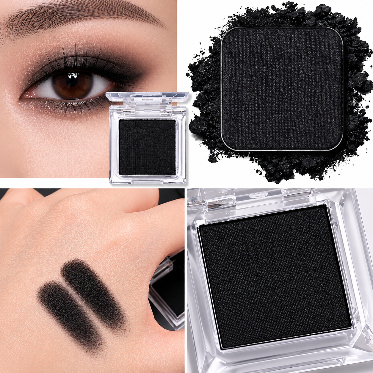 Sombra de Ojos Negra Mate Black Eclipse Eyeshadow