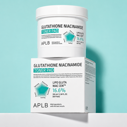 Toner Pads Glutatión y Niacinamida Iluminador APLB