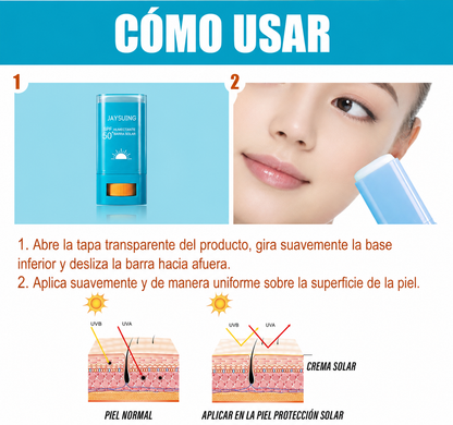 Bloqueador en Barra SPF50+ Jaysuing