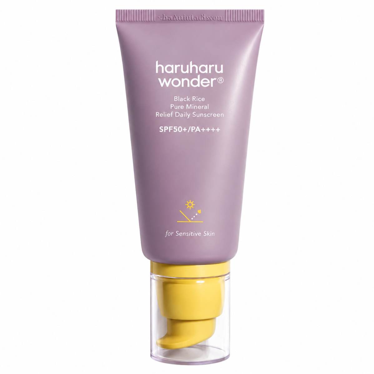 HaruHaru Wonder Bloqueador Mineral Pure Black Rice SPF50+ PA++++