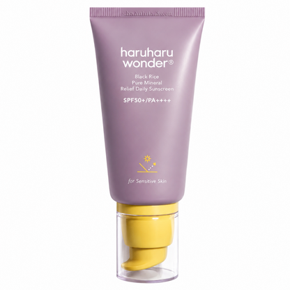 HaruHaru Wonder Bloqueador Mineral Pure Black Rice SPF50+ PA++++