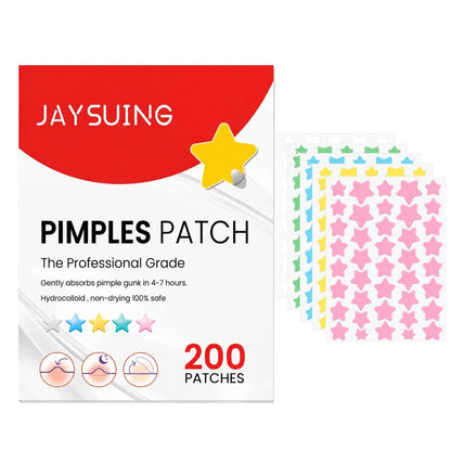 Parches para acné de estrellas de colores UNISEX