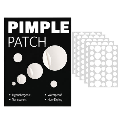 Parches para Acne Hidrocoloide Antibacterial Transparente y Color Piel