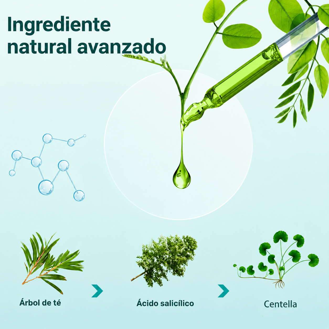 Parches para Acne Hidrocoloide Antibacterial Transparente y Color Piel