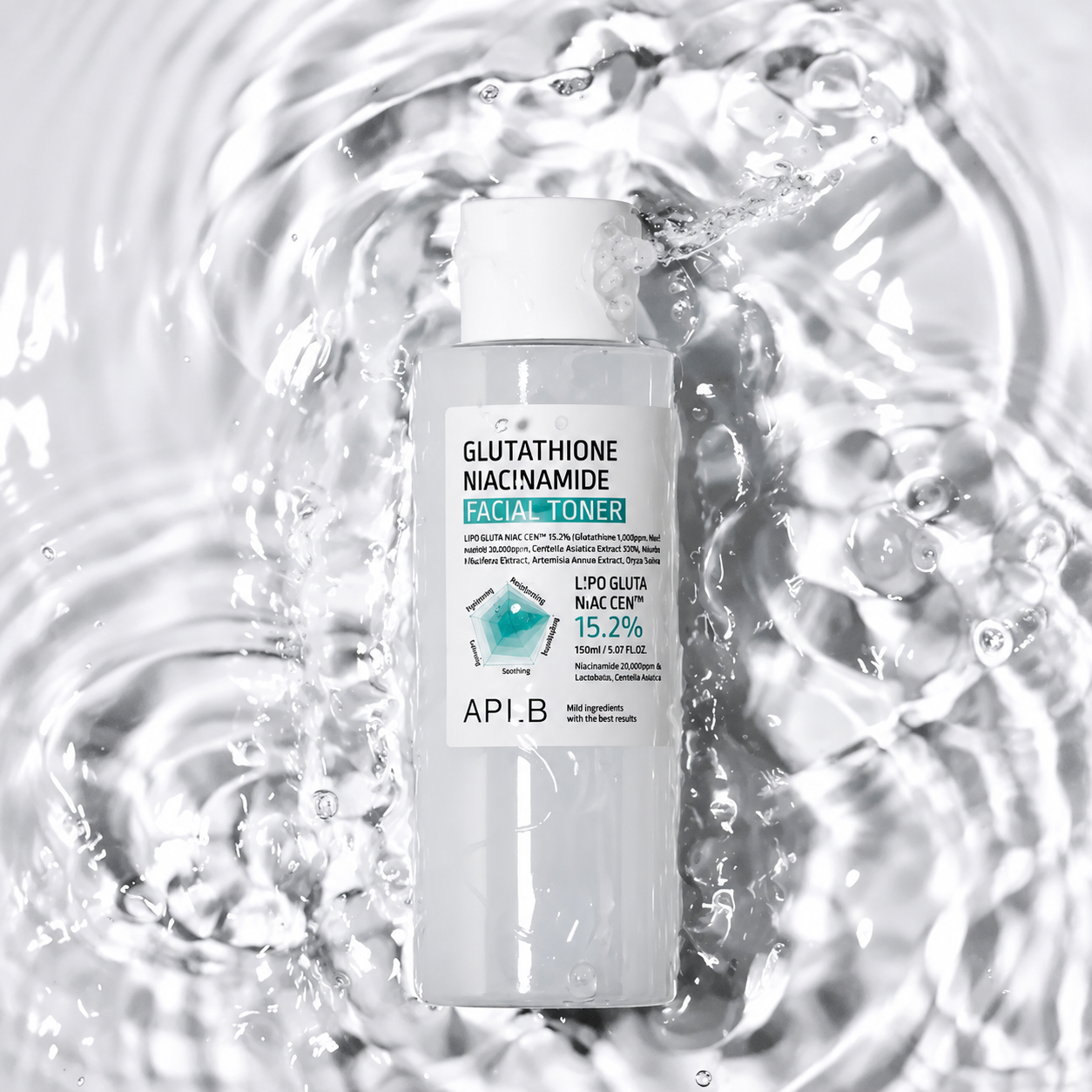 Tónico Facial Glutatión y Niacinamida Iluminador APLB