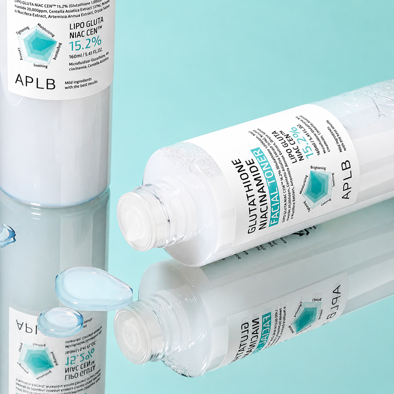 Tónico Facial Glutatión y Niacinamida Iluminador APLB