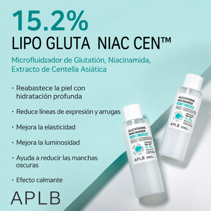 Tónico Facial Glutatión y Niacinamida Iluminador APLB