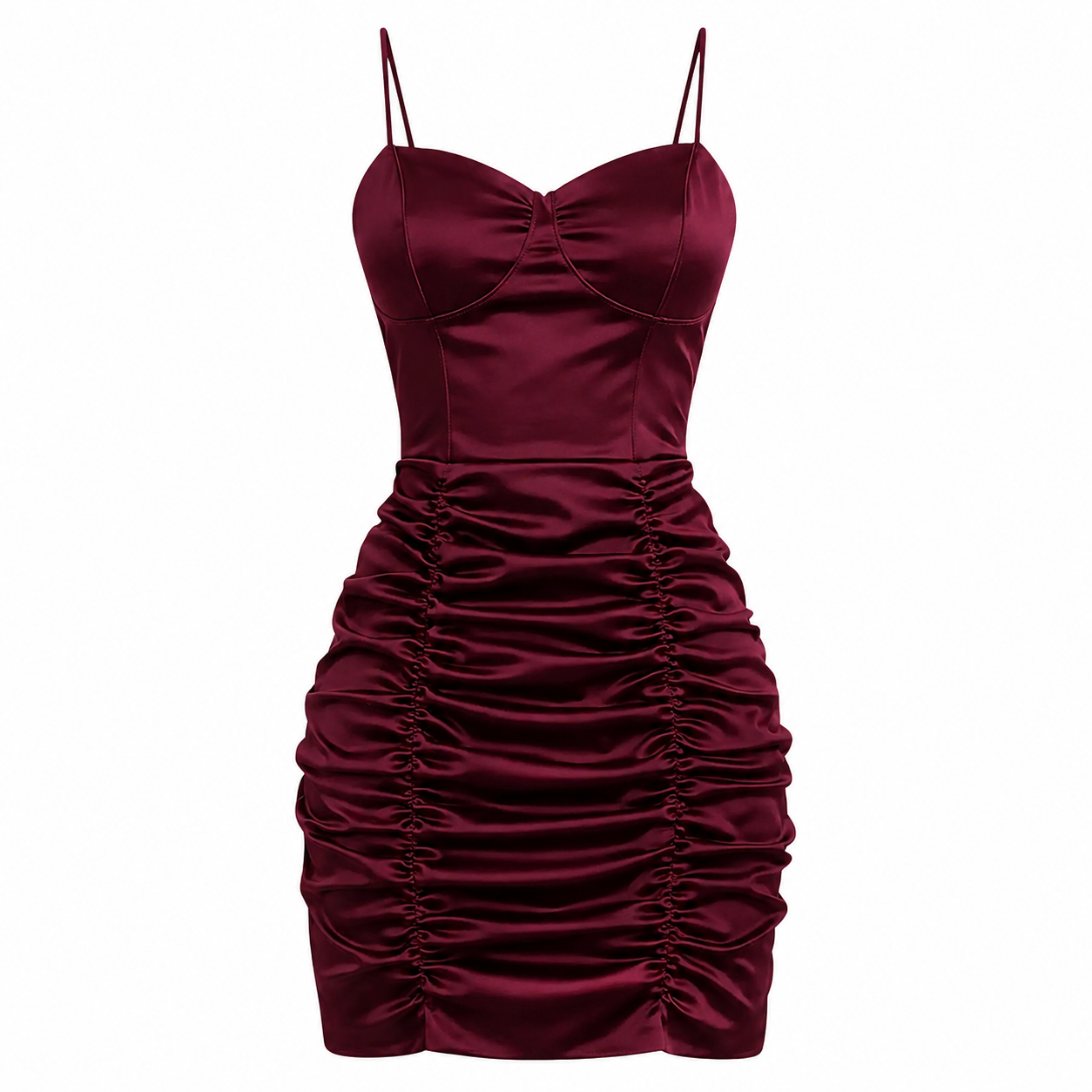Vestido Isabella Wine