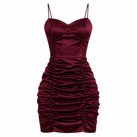 Vestido Isabella Wine