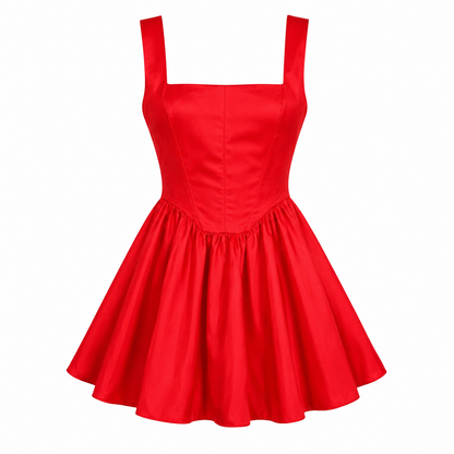 Vestido Scarlet Bloom