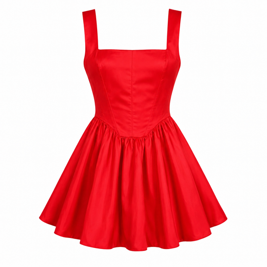 Vestido Scarlet Bloom
