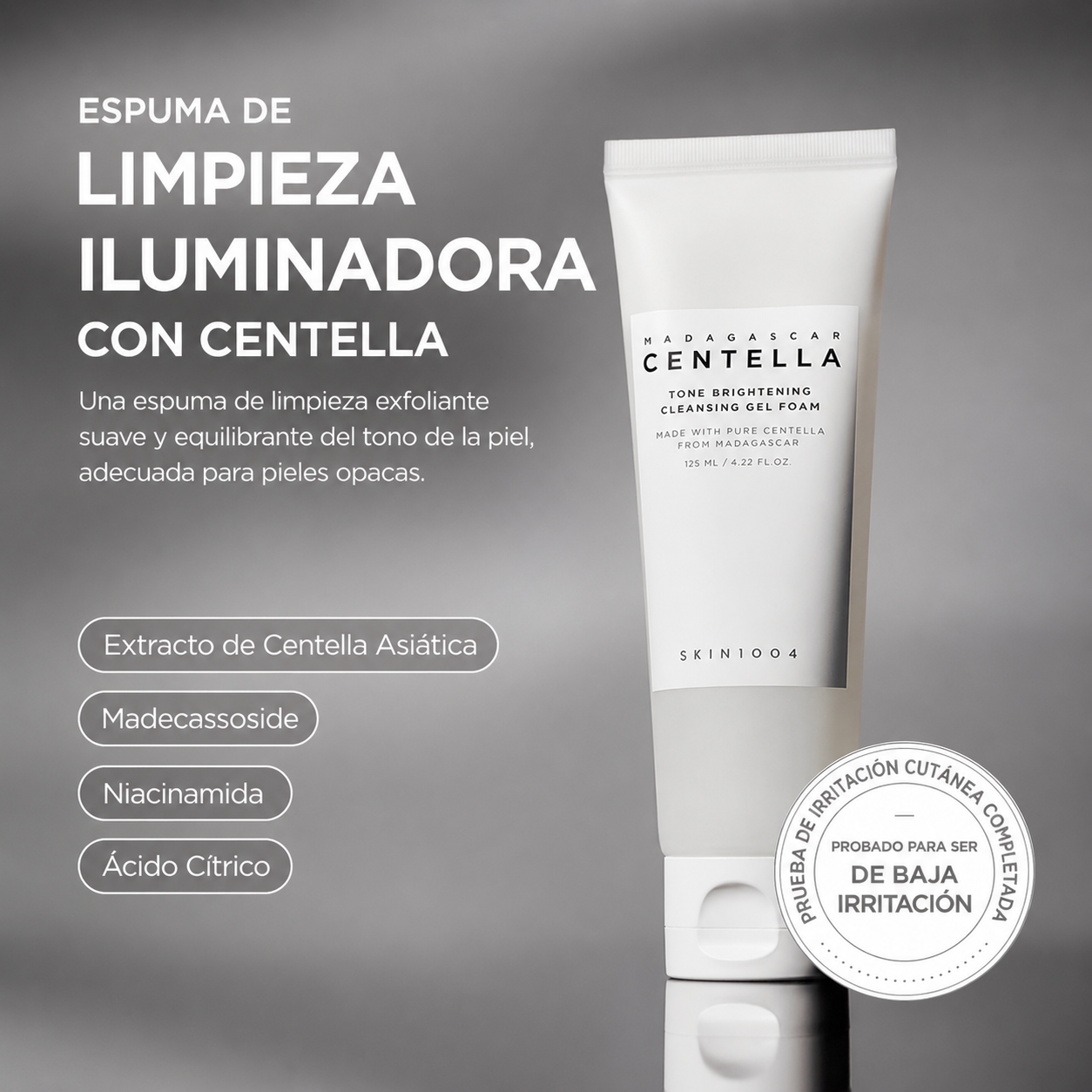 Limpiador Gel Centella Tone Brightening SKIN1004
