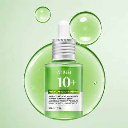 Sérum Calmante Ácido Azeláico 10% + Ácido Hialurónico Anua
