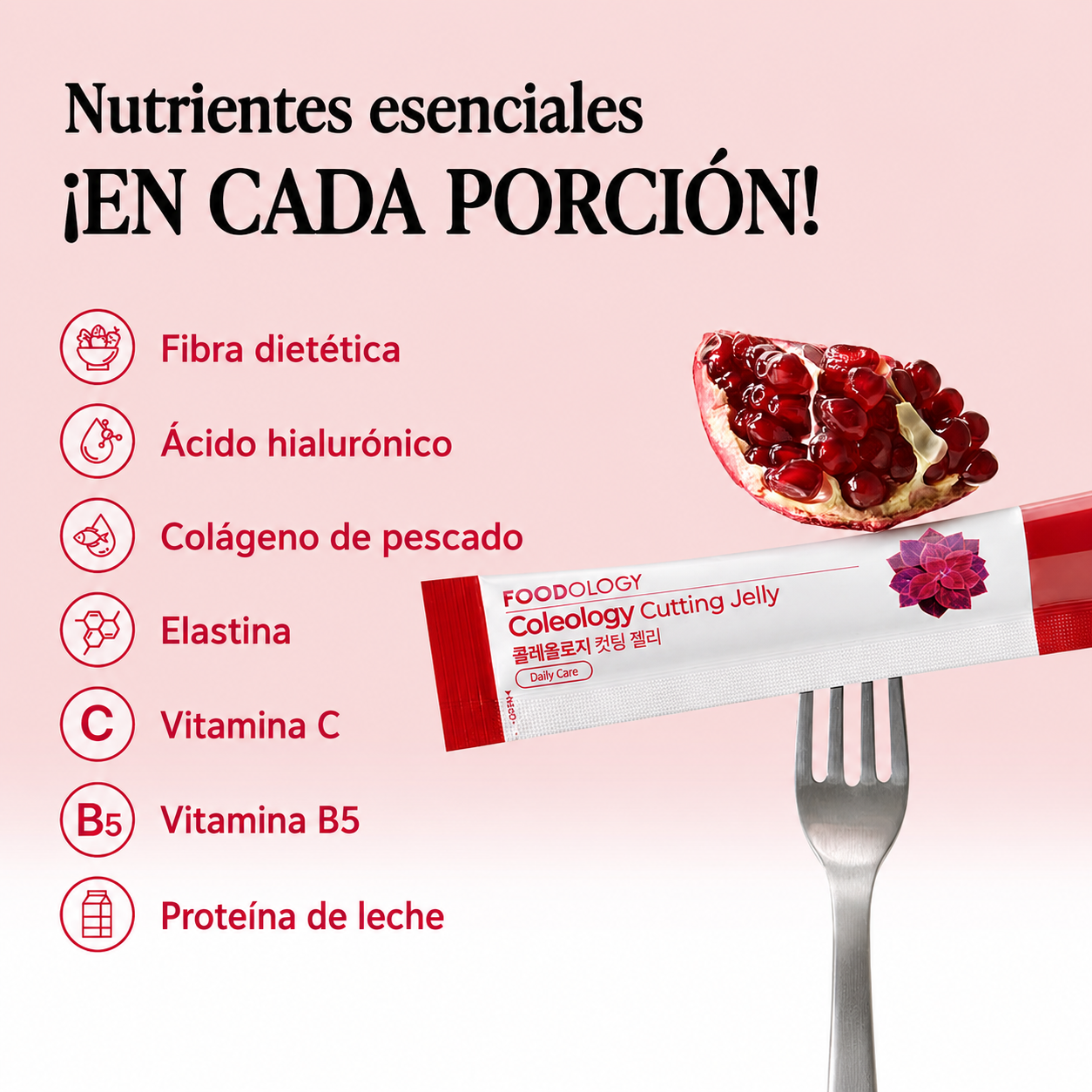 Suplemento Coleology Cutting Jelly Garcinia Cambogia y Chia Control de Peso FOODOLOGY