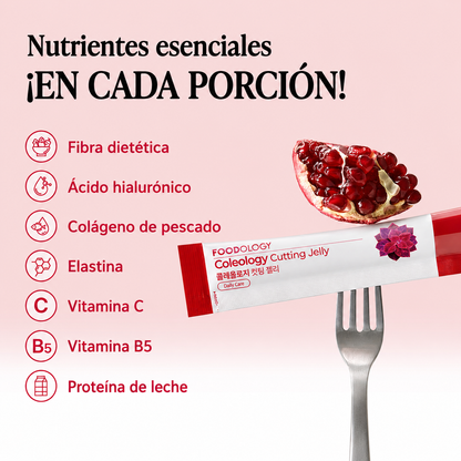 Suplemento Coleology Cutting Jelly Garcinia Cambogia y Chia Control de Peso FOODOLOGY