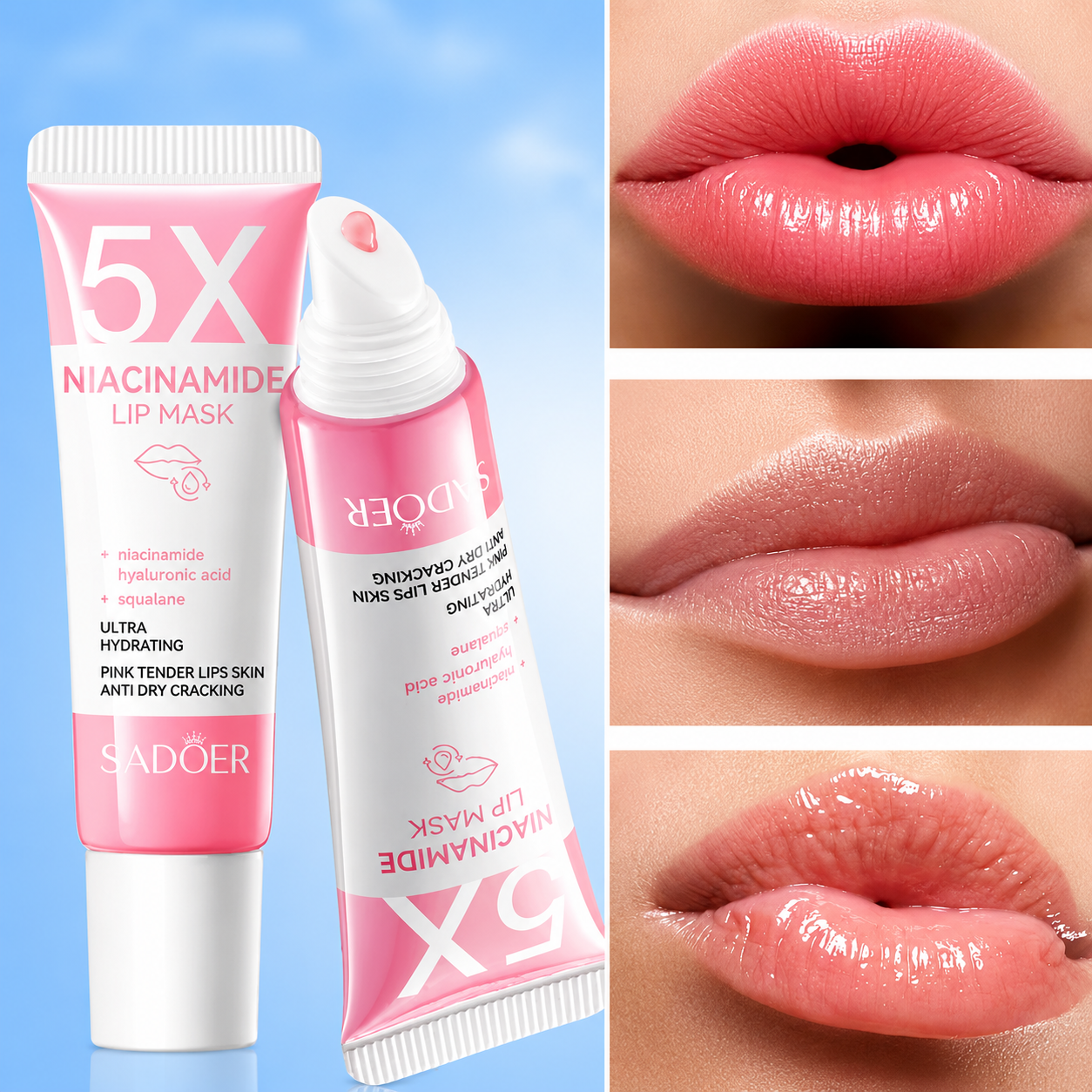 SADOER 5X Niacinamide Lip Mask
