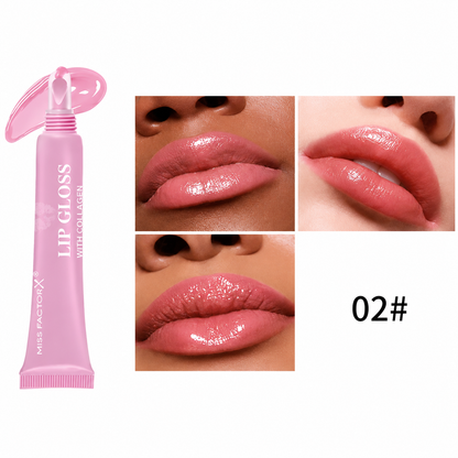 Kit Rubor en Barra Young Vision y Lip Gloss Miss Factor X