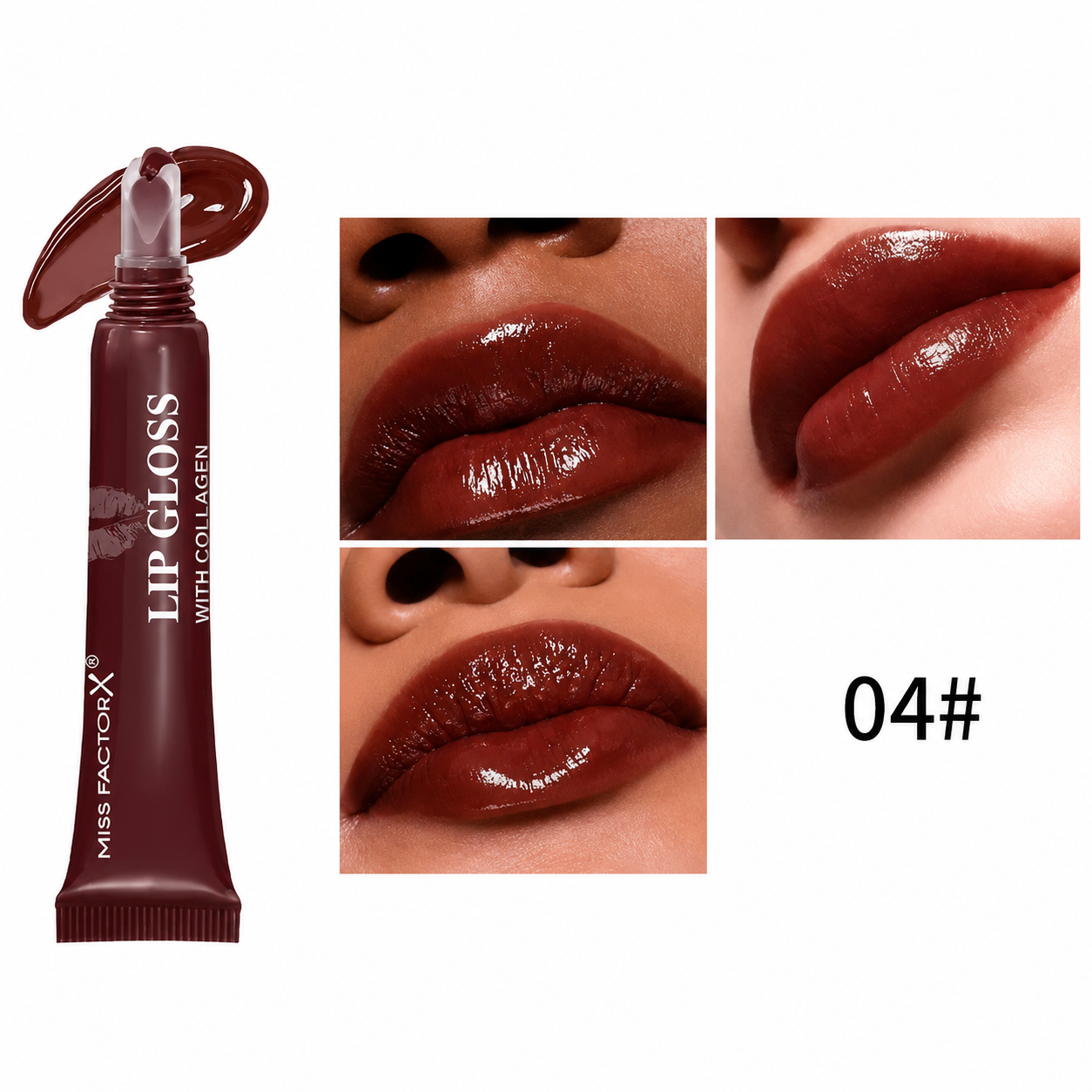 Kit Rubor en Barra Young Vision y Lip Gloss Miss Factor X