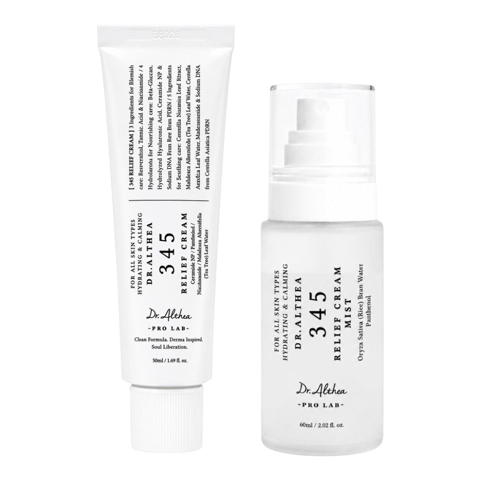 Set Duo Crema Calmante 345 Relief 50 ml y Mist 60 ml Dr. Althea