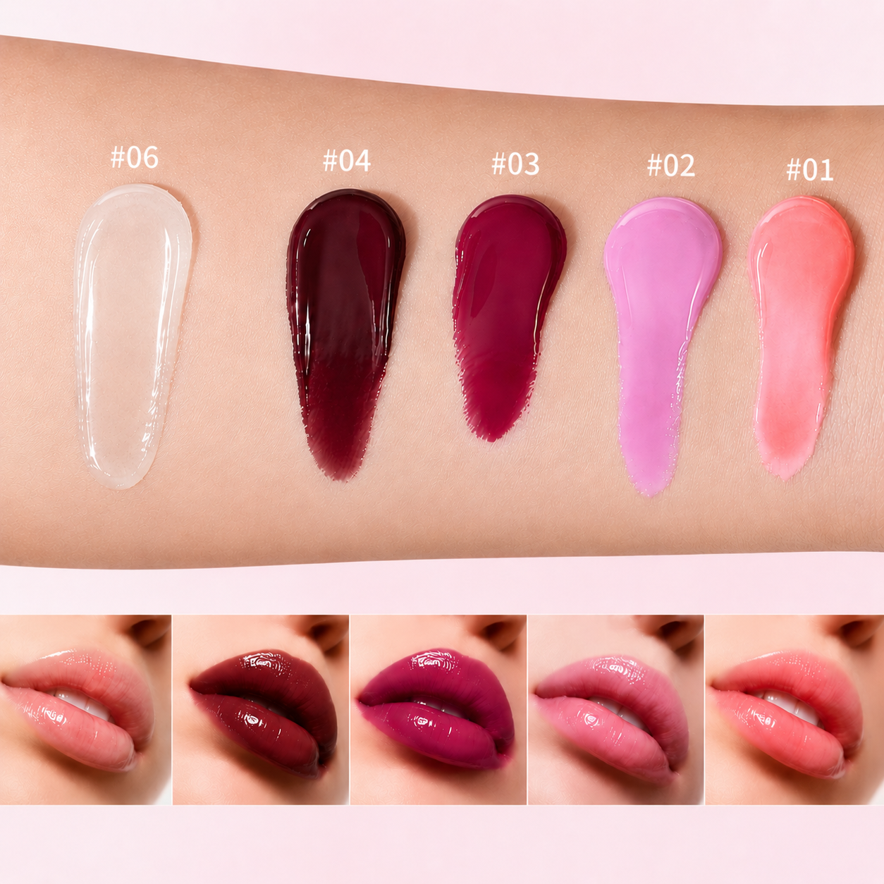 Kit Rubor en Barra Young Vision y Lip Gloss Miss Factor X