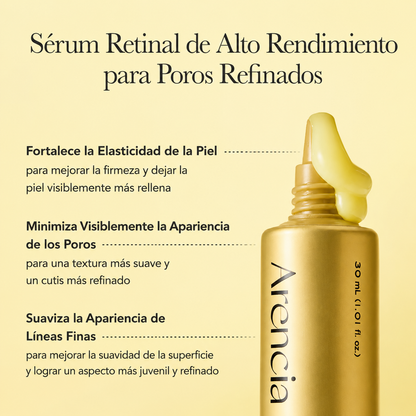Sérum Antiedad Retinal 2% y Cafeína Arencia