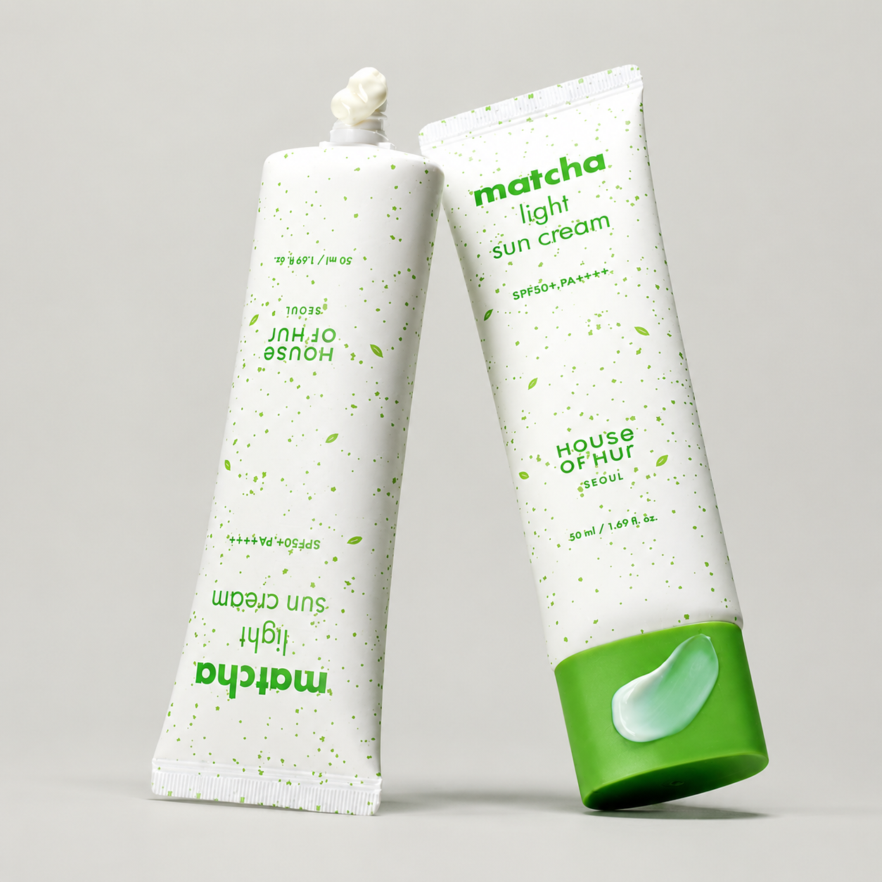 Bloqueador Matcha Light House of Hur SPF50+ PA++++
