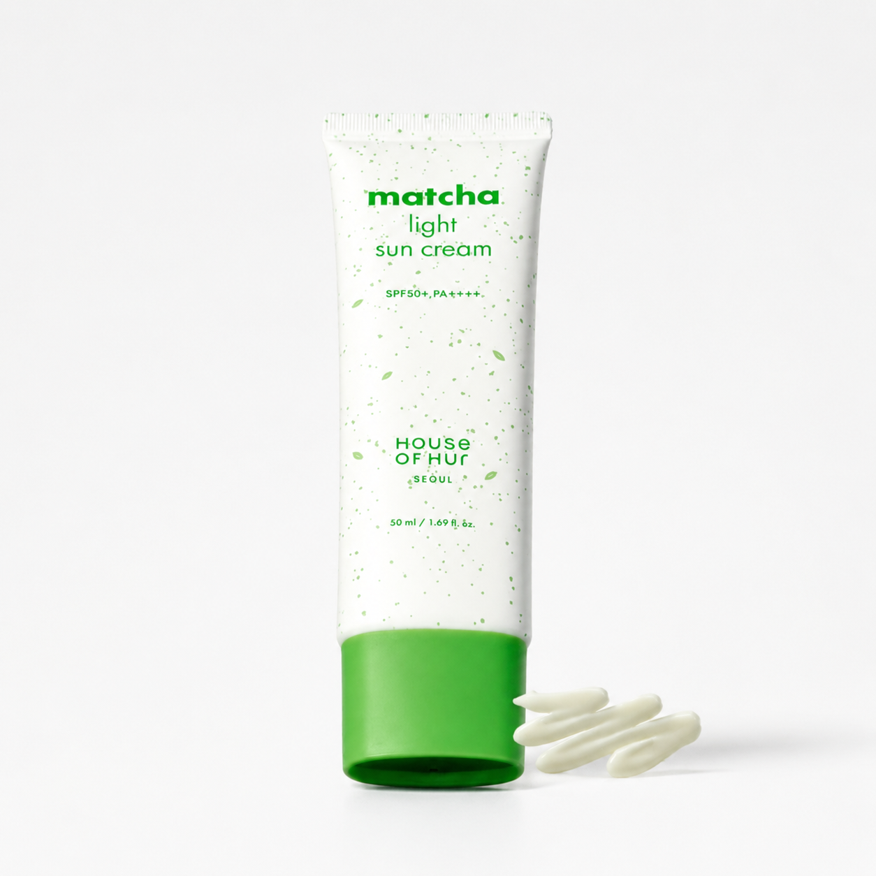 Bloqueador Matcha Light House of Hur SPF50+ PA++++