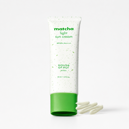 Bloqueador Matcha Light House of Hur SPF50+ PA++++
