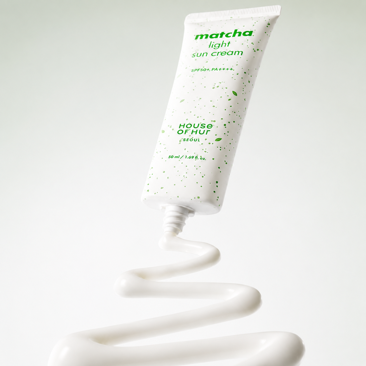 Bloqueador Matcha Light House of Hur SPF50+ PA++++