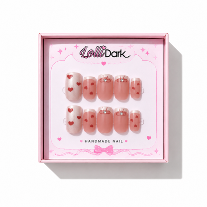 Uñas Press On Valentine’s