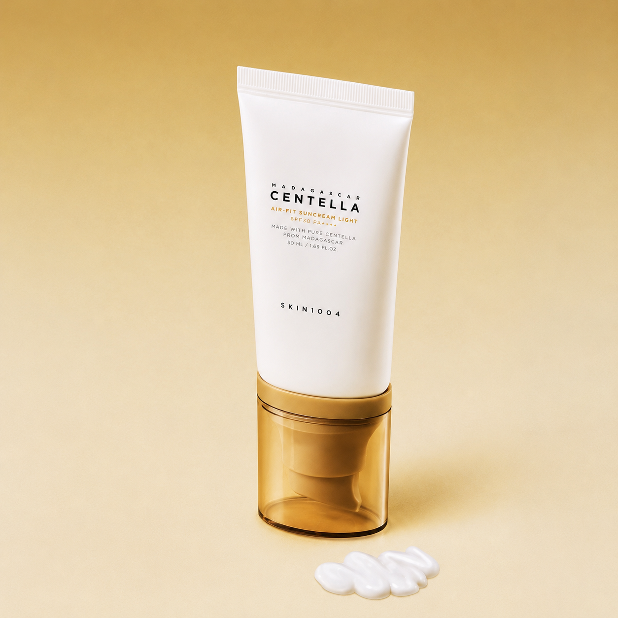 Bloqueador Solar Mineral Centella Asiática Air-Fit Suncream Light SKIN1004 SPF30 PA++++