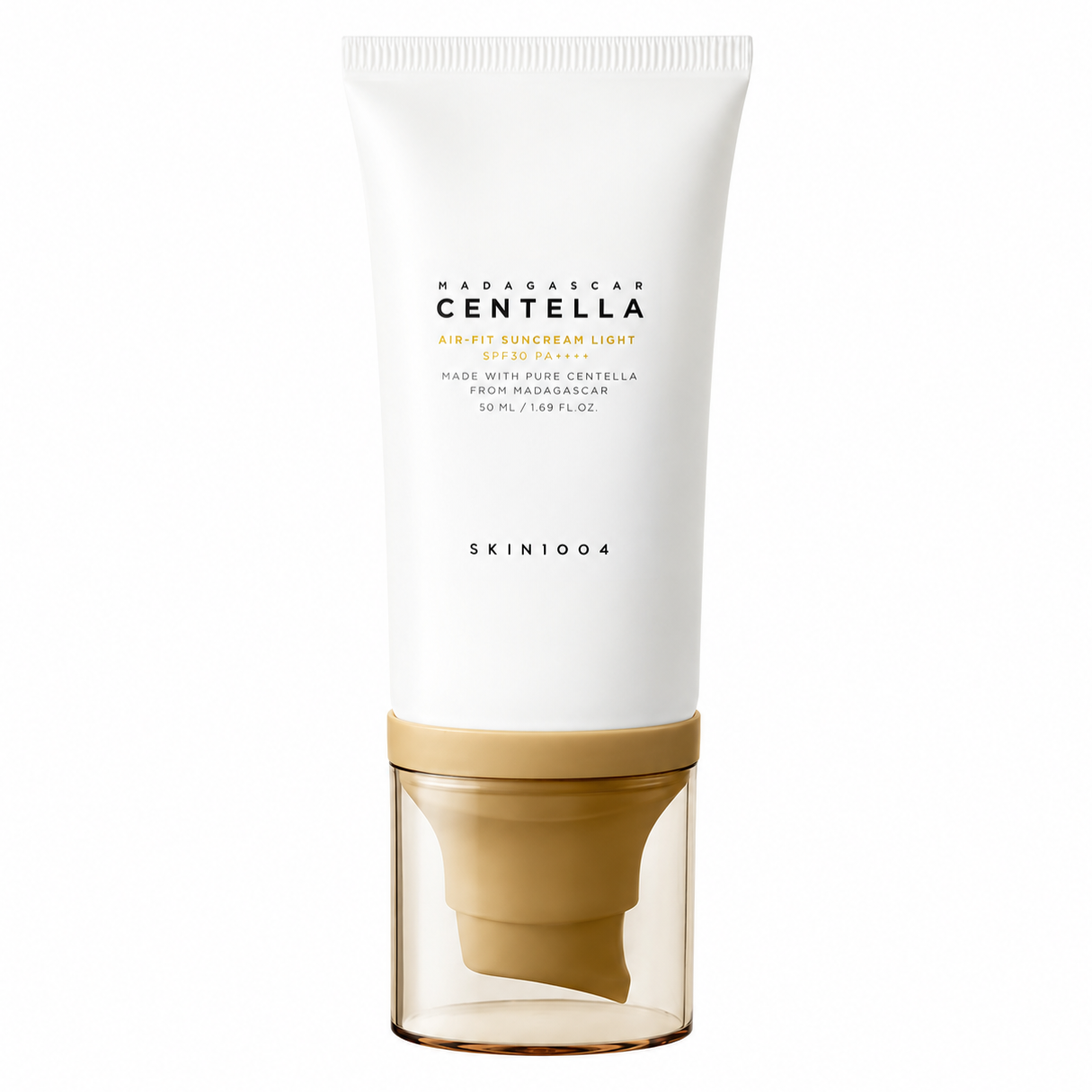 Bloqueador Solar Mineral Centella Asiática Air-Fit Suncream Light SKIN1004 SPF30 PA++++
