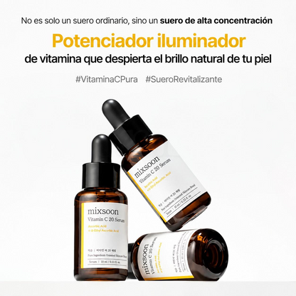 Sérum Vitamina C 20% Antioxidante Iluminador Mixsoon