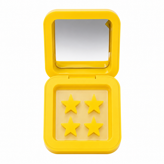 Estuche con Espejo y Parches Hidrocoloides Premium para Acne x60 Portatil