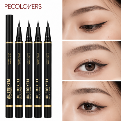 Delineador Líquido Negro de Punta Flexible Pecolovers