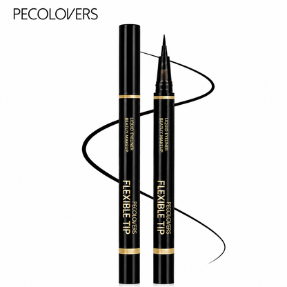 Delineador Líquido Negro de Punta Flexible Pecolovers