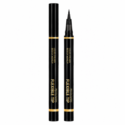 Delineador Líquido Negro de Punta Flexible Pecolovers