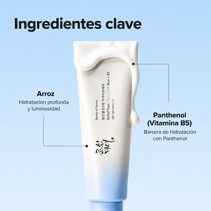 Bloqueador Aqua-Fresh Agua de Arroz y Vitamina B5  Beauty of Joseon SPF50+ PA++++