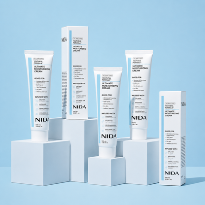 Crema Nida Antiedad Colágeno Niacinamida Centella y Hialurónico Youthful Formula