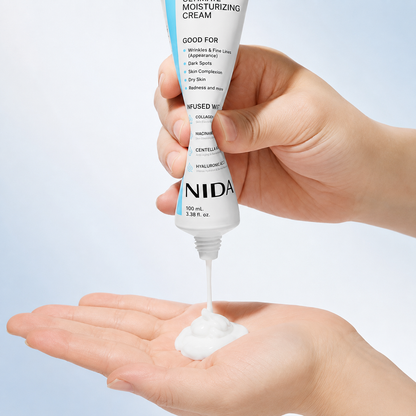 Crema Nida Antiedad Colágeno Niacinamida Centella y Hialurónico Youthful Formula