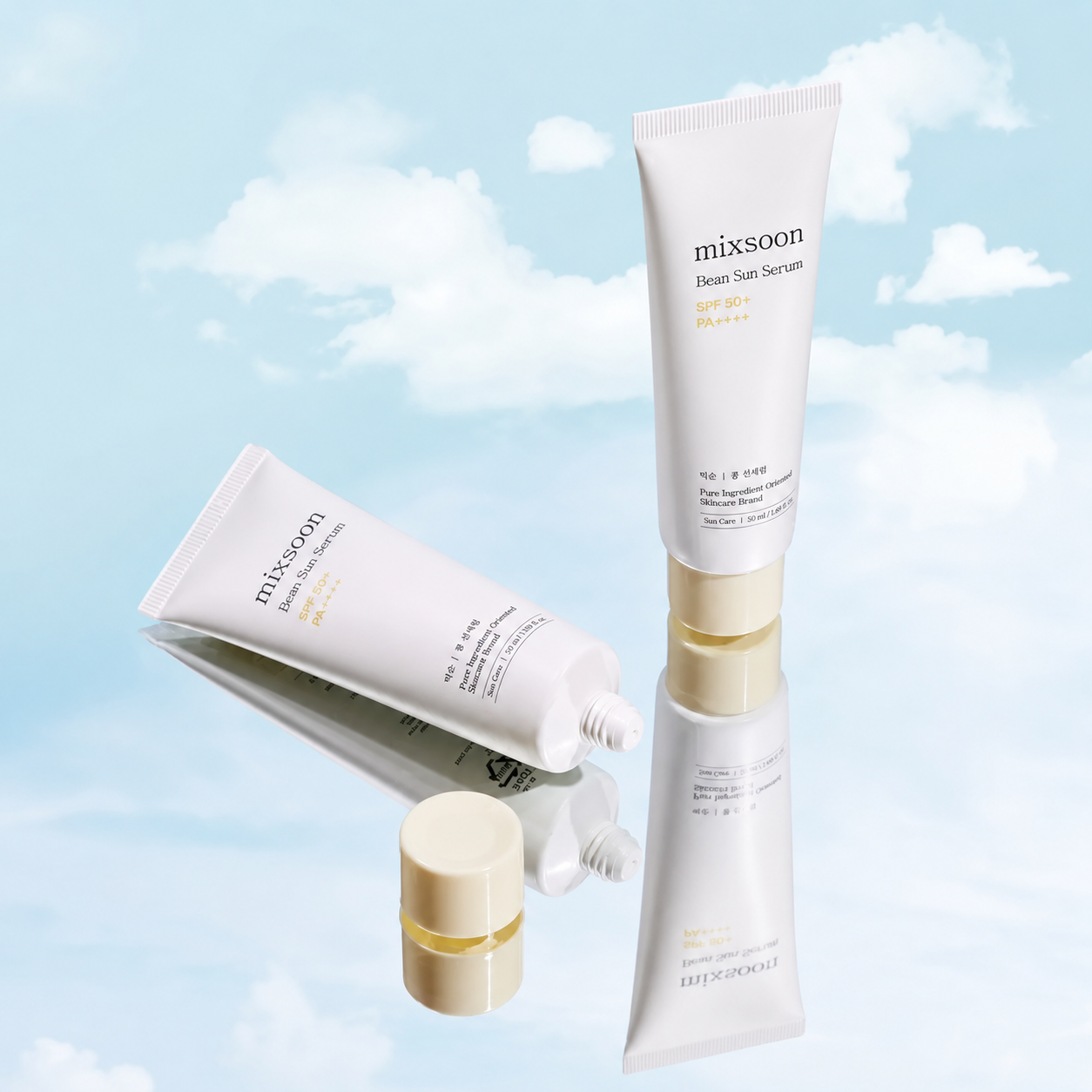 Bloqueador Bean Sun Serum Mixsoon SPF50+ PA++++