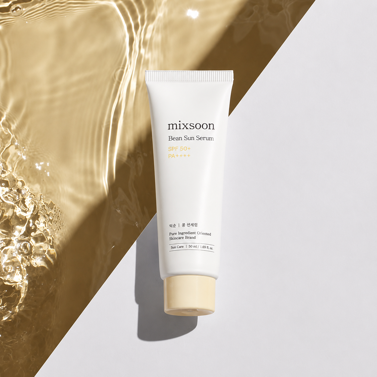 Bloqueador Bean Sun Serum Mixsoon SPF50+ PA++++