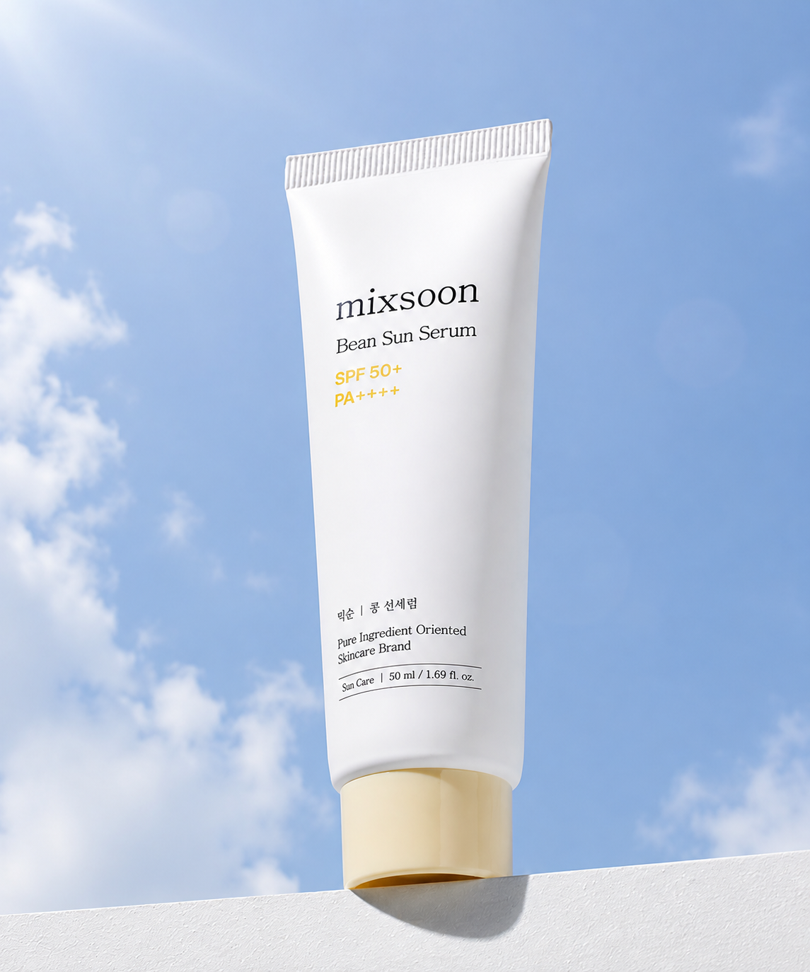 Bloqueador Bean Sun Serum Mixsoon SPF50+ PA++++