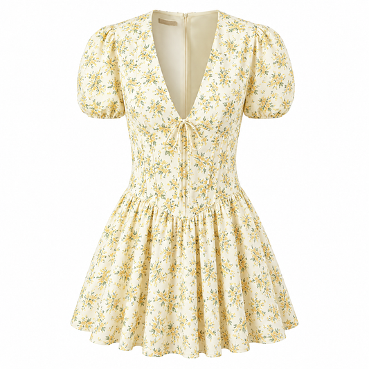 Vestido Amelie Floral Coquette