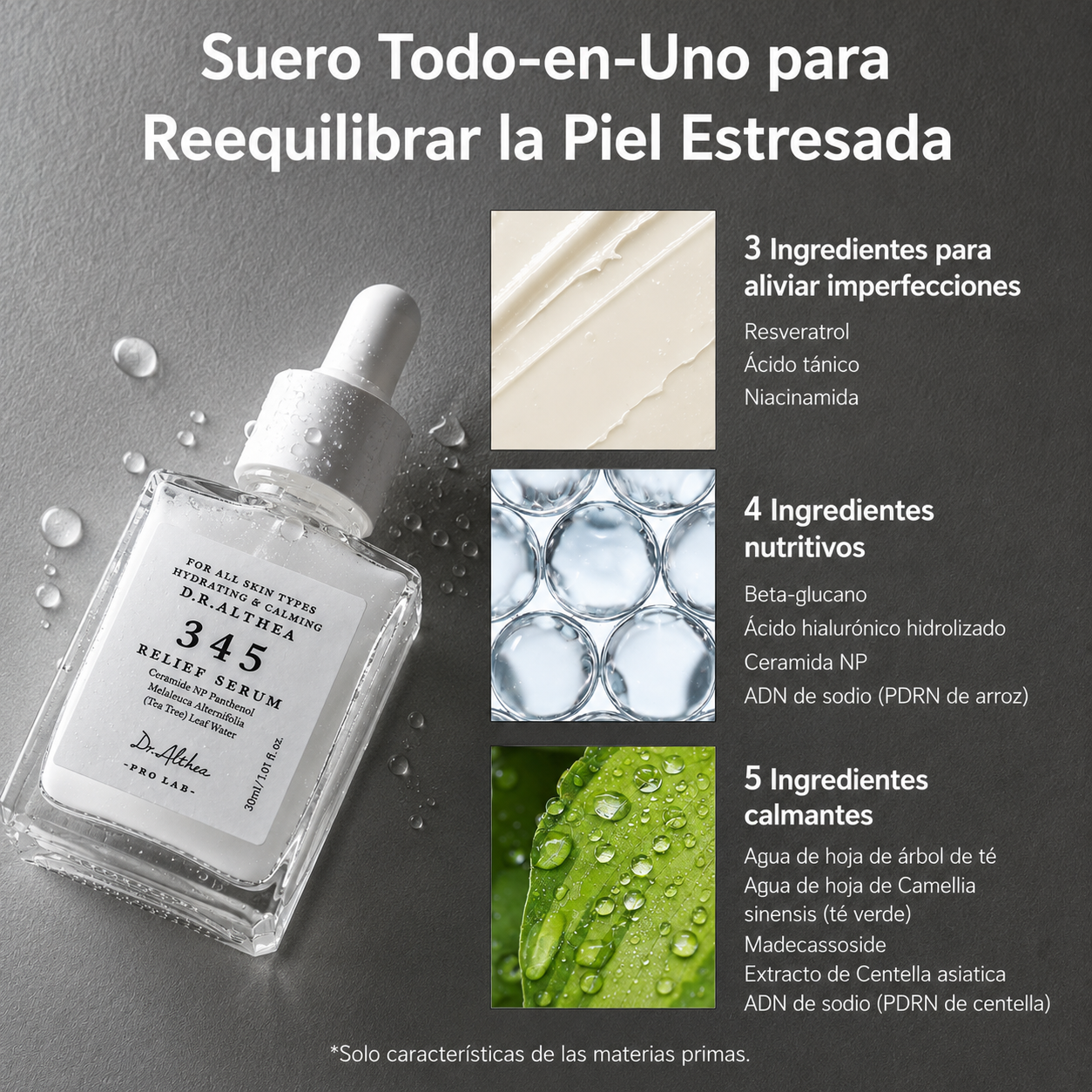 Sérum Calmante 345 Relief Serum Dr. Althea