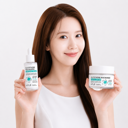 Duo Serum y Crema Aclaradora Glutation y Niacinamida APLB