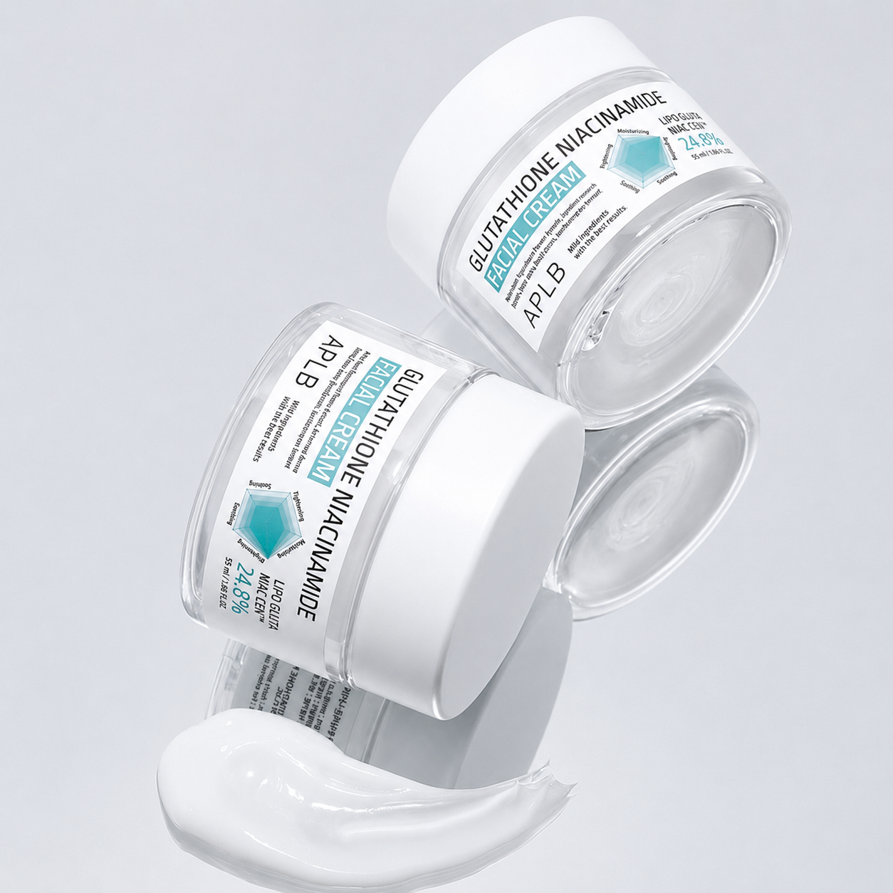 Duo Serum y Crema Aclaradora Glutation y Niacinamida APLB