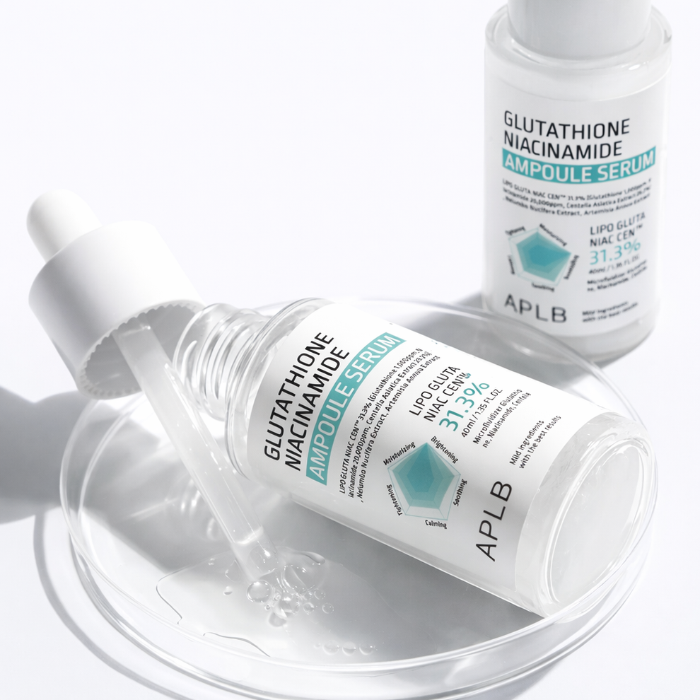 Duo Serum y Crema Aclaradora Glutation y Niacinamida APLB